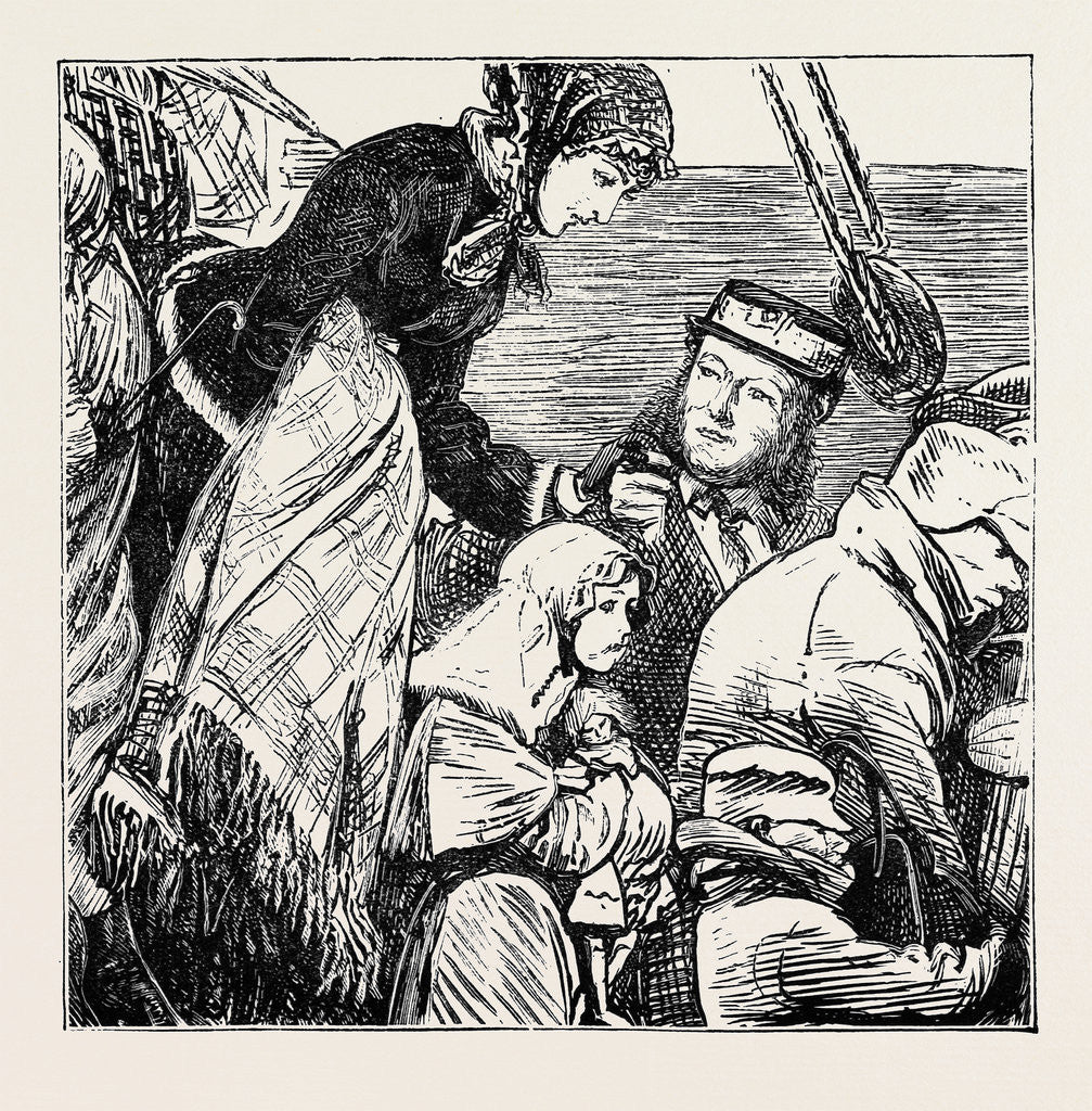 Detail of The Gangway, 1870 by Anonymous