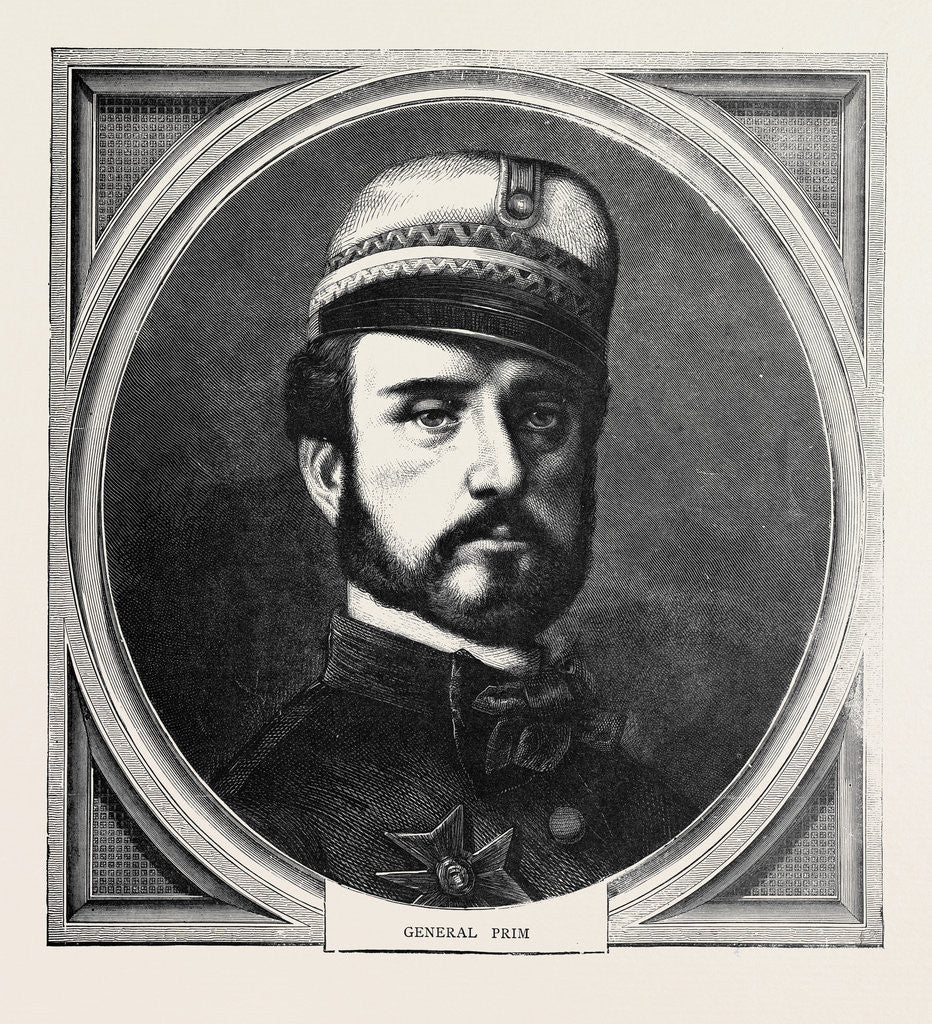 Detail of General Prim by Anonymous