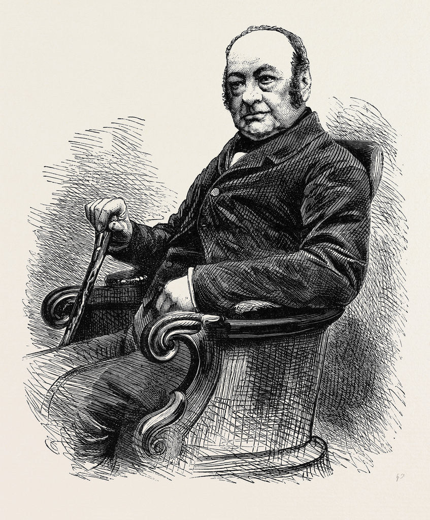 Detail of The Late Francis Henry Berkeley, M.P., 1870 by Anonymous
