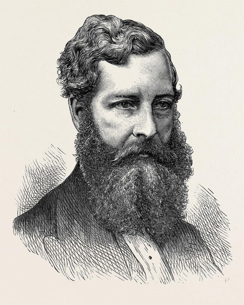 Detail of The Late William Brough, (28 April 1826 – 13 March 1870) English writer by Anonymous