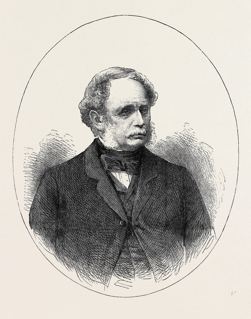 Detail of The Late General Grey, 1870 by Anonymous