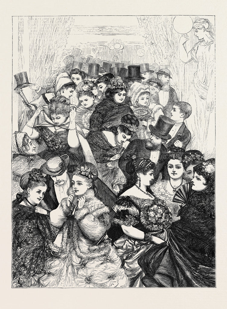 Detail of Staircase at the Opera, 1870 by Anonymous