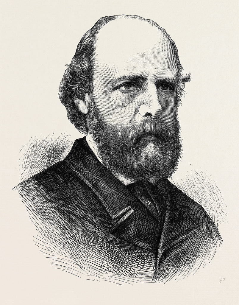 Detail of Mr. E.S. Robinson, M.P. for Bristol, 1870 by Anonymous