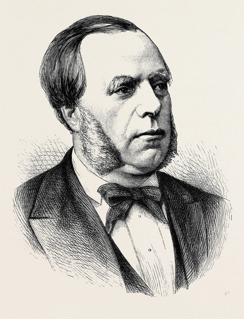 Detail of M. Mège, 1870 by Anonymous