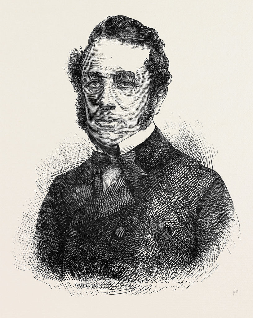 Detail of Lord O'Hagan of Tullahouge, 1870 by Anonymous