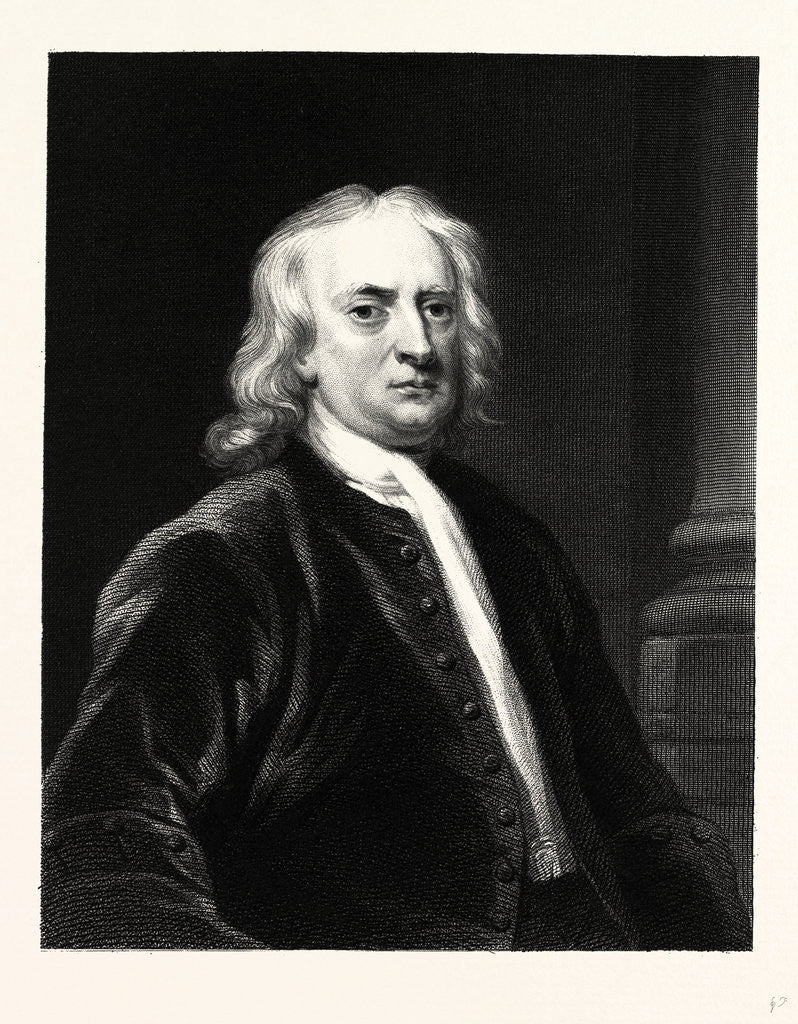 Detail of Sir Isaac Newton by Anonymous