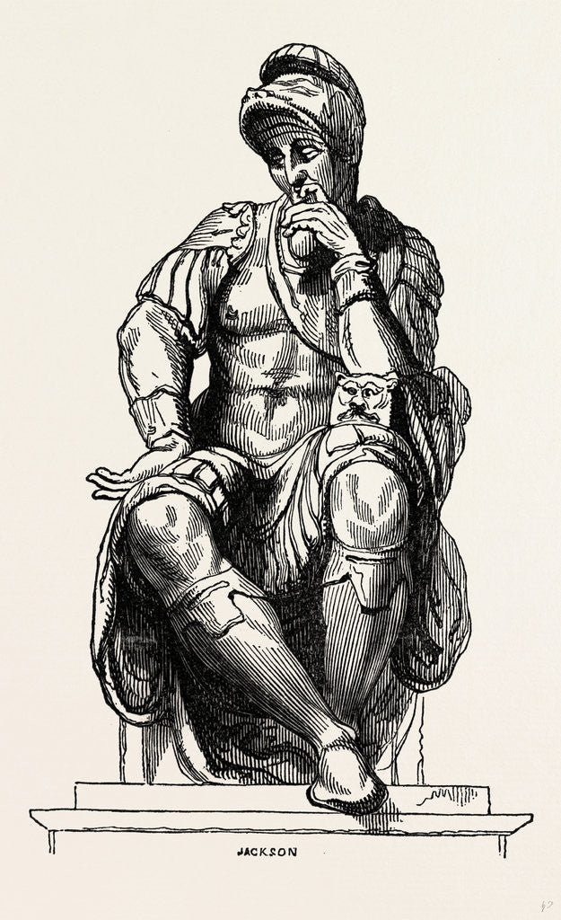 Detail of From the Monument of Giuliano De Medici. by Anonymous