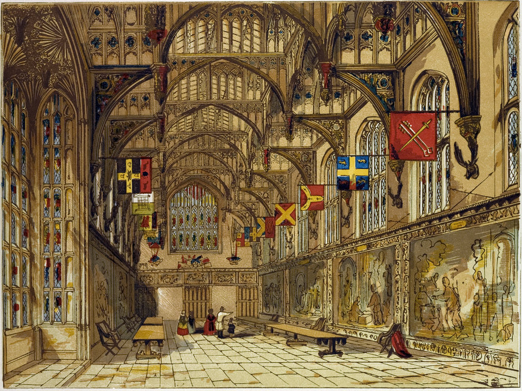 Detail of Wolsey's Hall Hampton Court UK by Anonymous