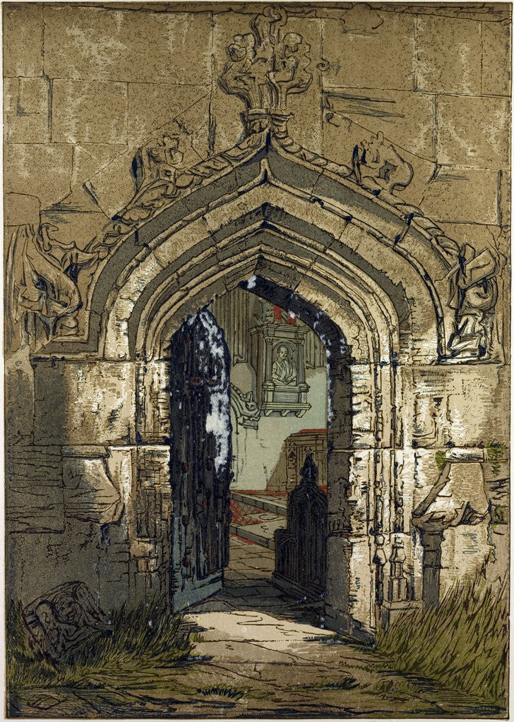 Detail of Stratford Church UK by Anonymous