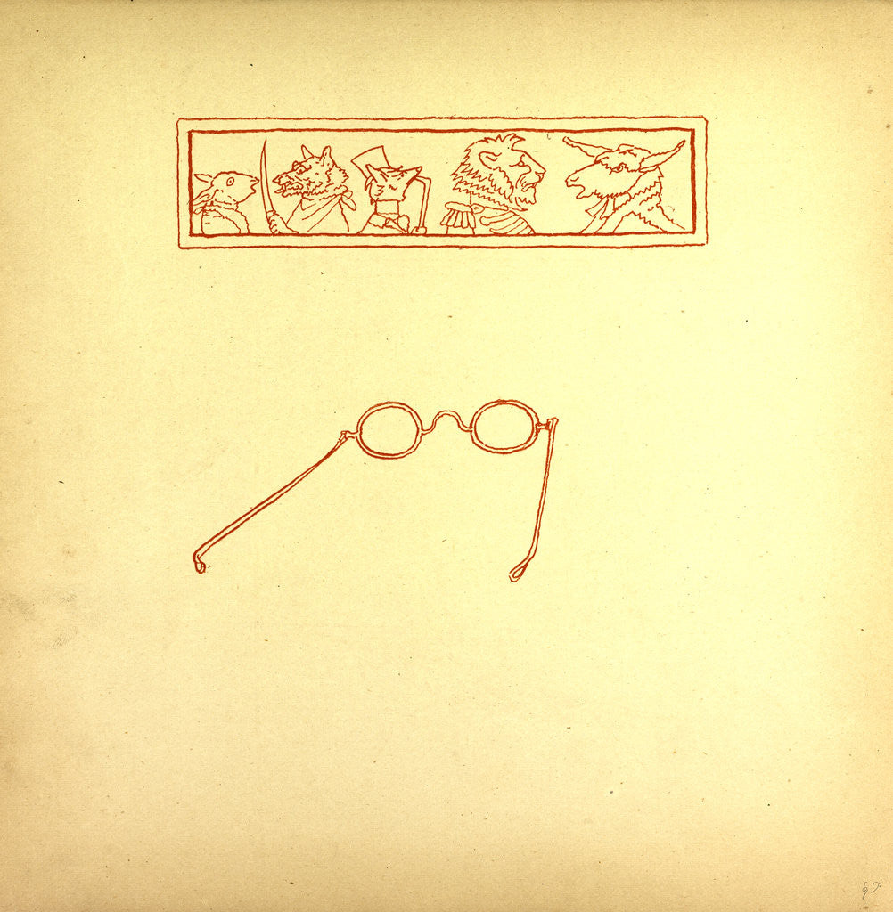 Detail of Glasses by Anonymous