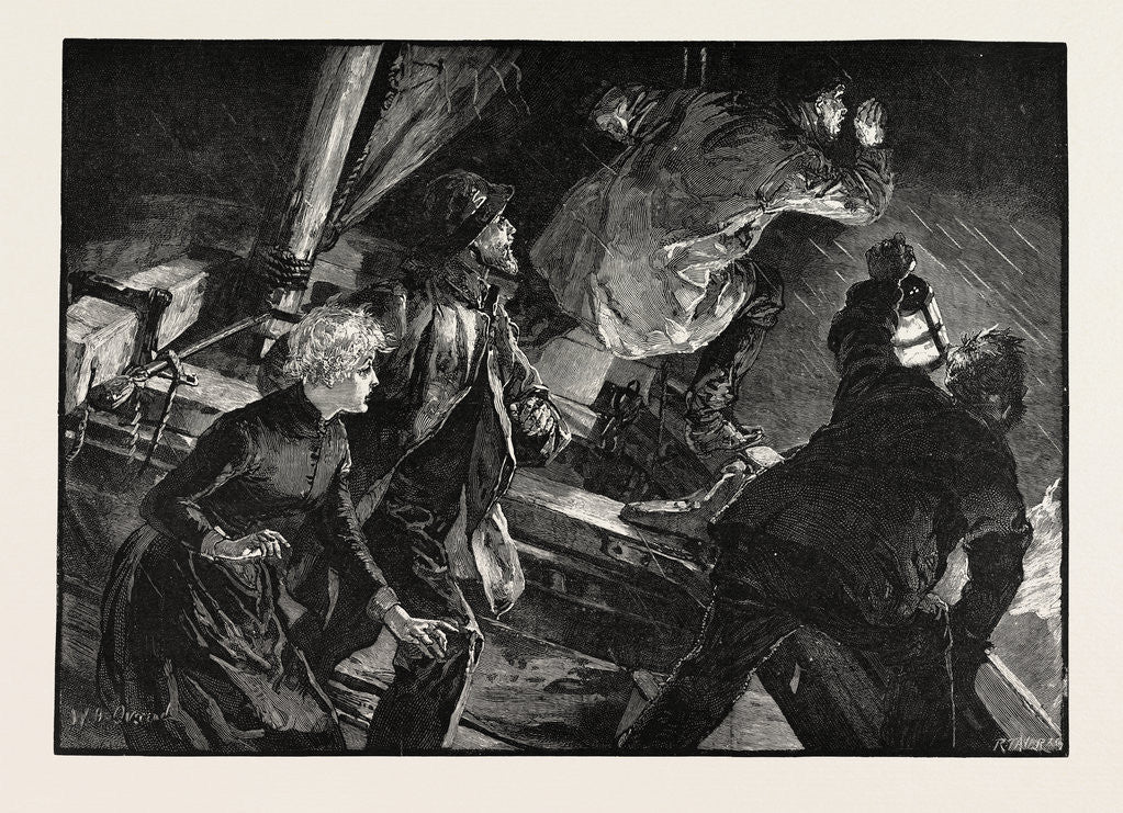 Detail of Searching for Someone at Sea. by Anonymous