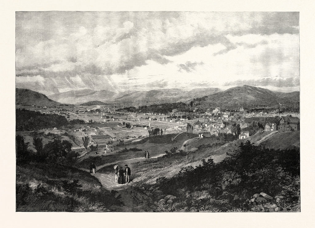 Detail of Middlesborough Kentucky in 1890 USA by Anonymous