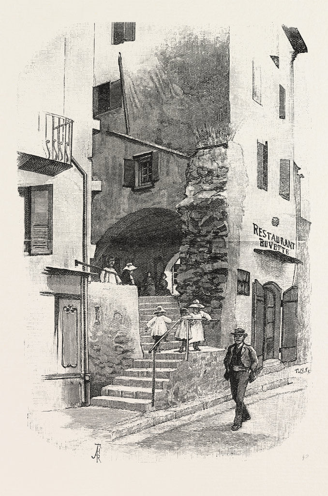 Detail of A Bit of Old Grasse France by Anonymous