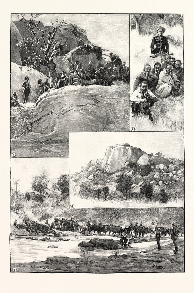 Detail of The Expedition to Mashonaland by Anonymous
