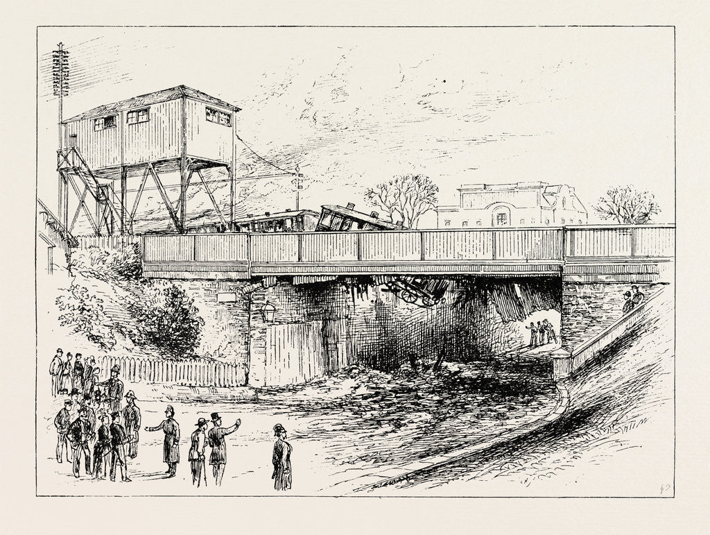 Detail of Accident to a Brighton Express Train at Norwood Junction by Anonymous