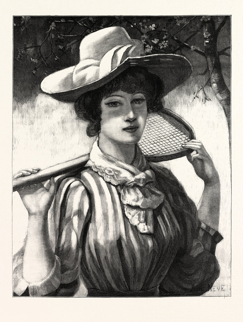 Detail of The First Day of the Season. by Anonymous