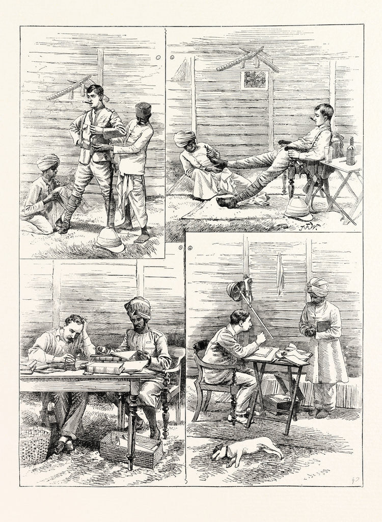 Detail of An Officer's Life in Burma by Anonymous