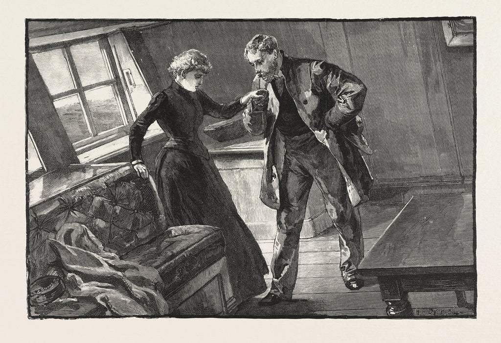 Detail of I Took Her Hand and Lifted It to My Lips by Anonymous