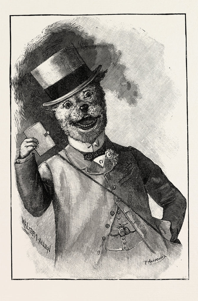 Detail of Sporting Dog: Three to One Bar One! by Anonymous