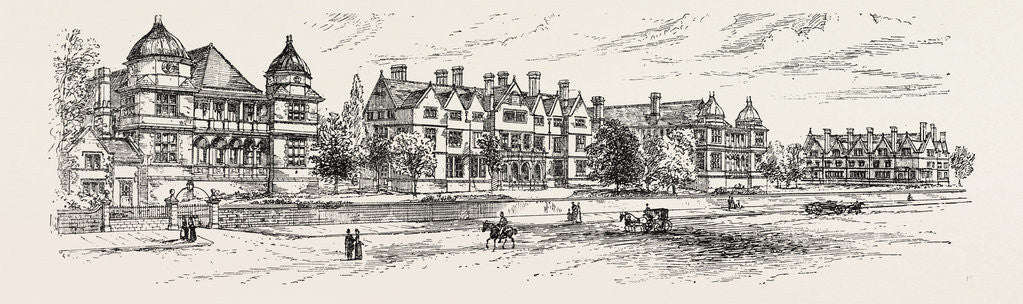 Detail of The Derbyshire General Infirmary. by Anonymous