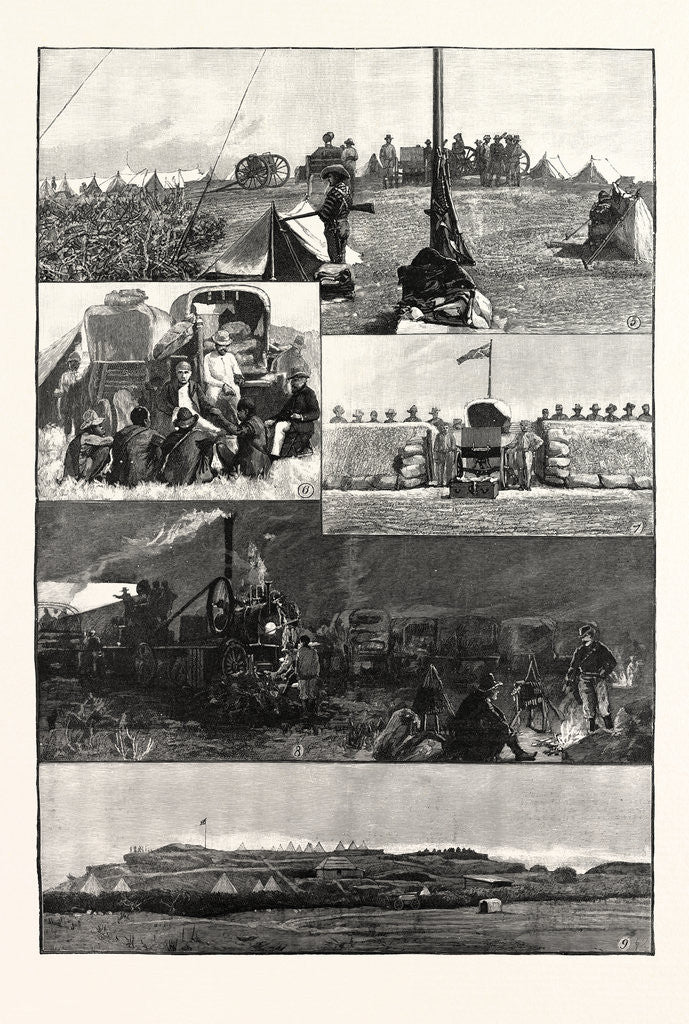 Detail of The British South Africa Company's Expedition to Mashonaland by Anonymous