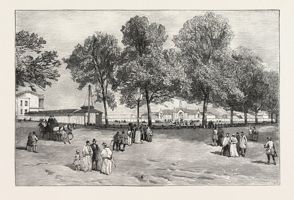Detail of Entrance to the Agricultural Show from the London Road Doncaster by Anonymous