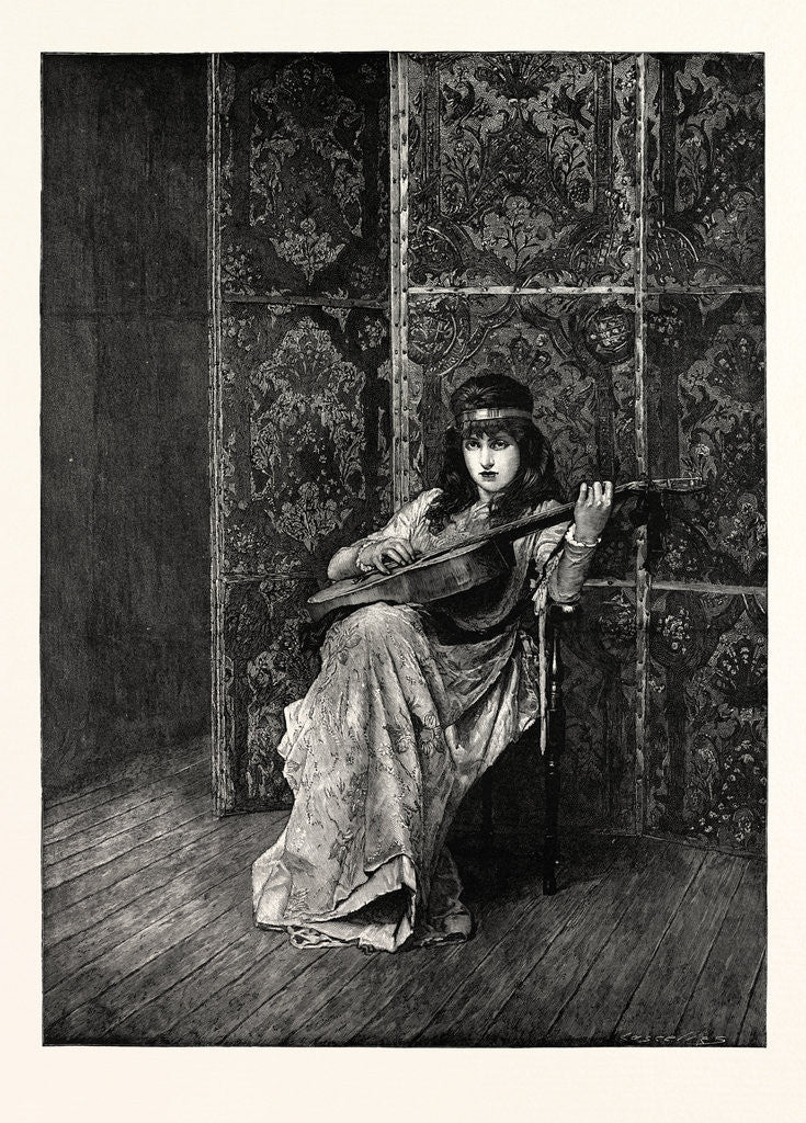 Detail of Fanny Bunter a Character in New Men and Old Acres. by Anonymous