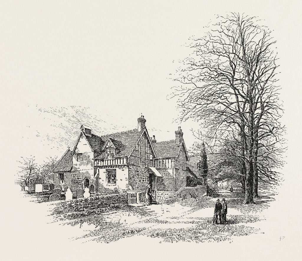Detail of Deepdale Church and New Guest House, from the North West by Anonymous