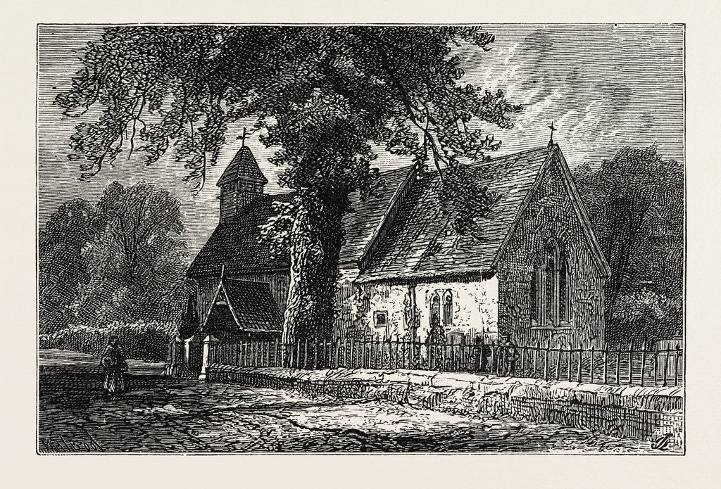 Detail of Bemerton Church by Anonymous