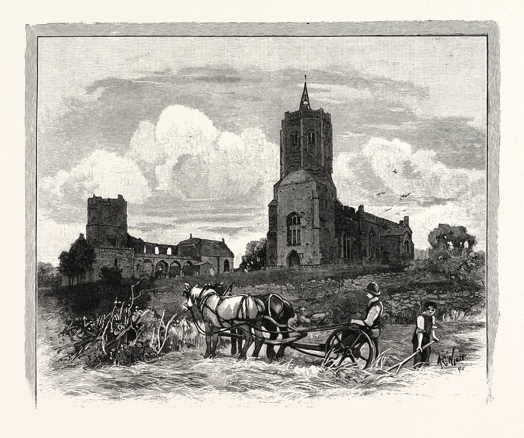 Detail of Swaffham Prior by Anonymous