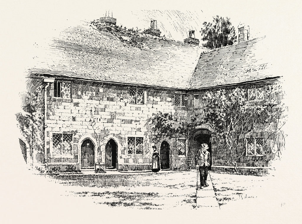 Detail of Cobham College by Anonymous