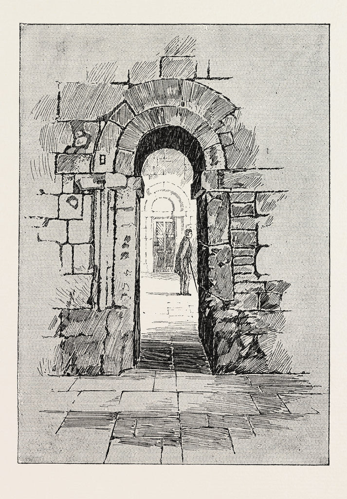 Detail of Doorway, Bradford-on-Avon by Anonymous