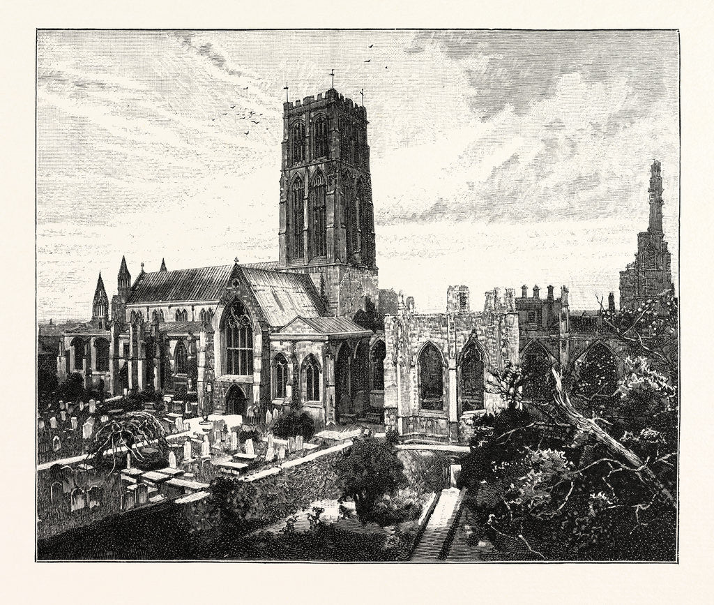 Detail of Howden Church: View from the South East by Anonymous