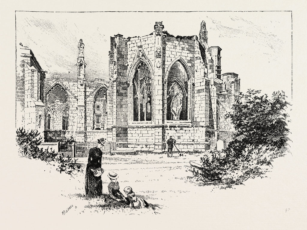Detail of Howden, the Chapter House, from the South by Anonymous
