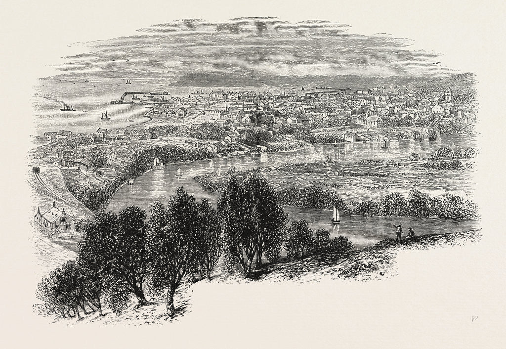 Detail of Trondhjem, the Ancient Capital of Norway by Anonymous