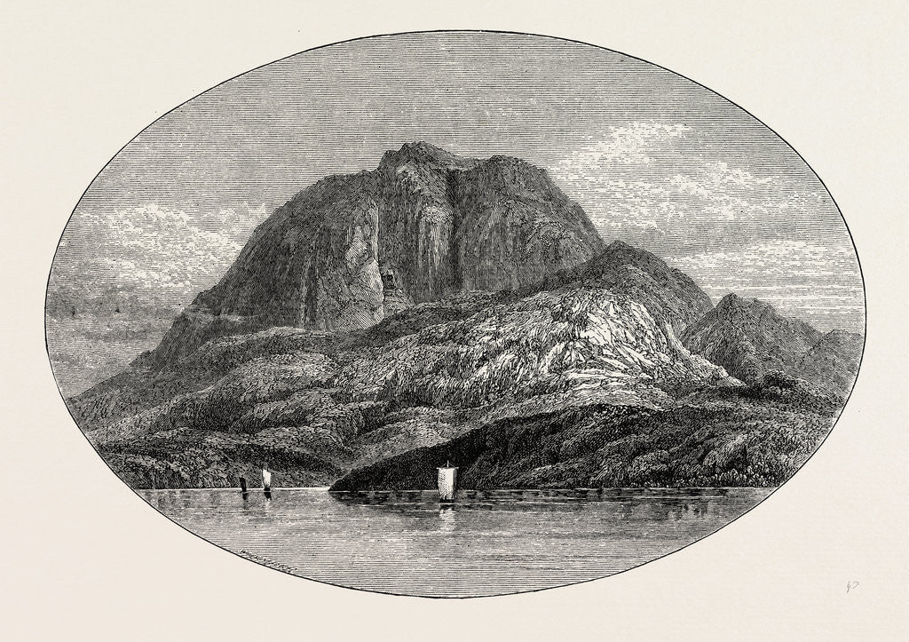 Detail of Torghatten from the East by Anonymous
