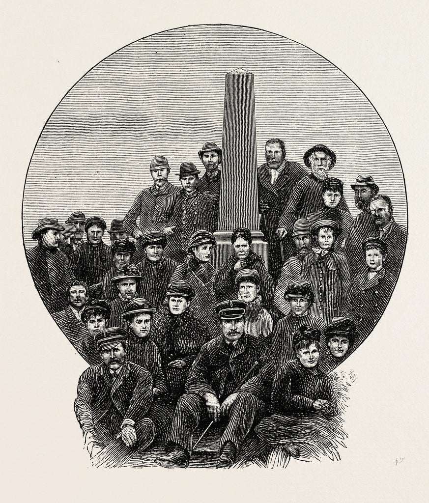 Detail of Part of a Group Taken at Midnight, June 25th, 1884 by Anonymous