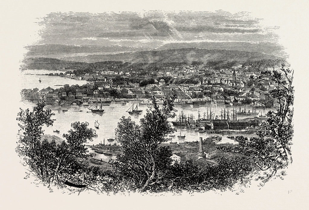 Detail of Christiania, Oslo by Anonymous