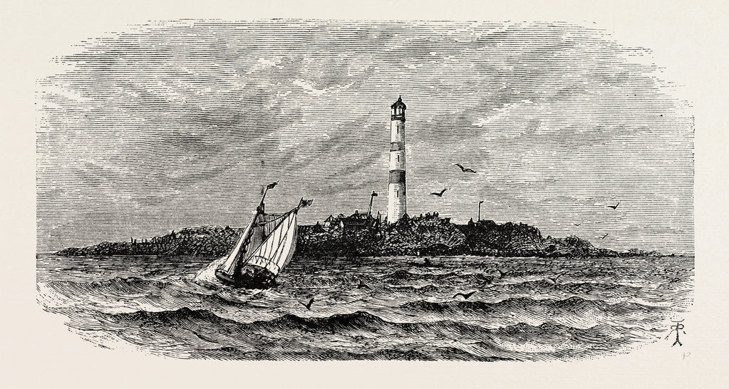 Detail of The Entrance to Christiania Fjord by Anonymous