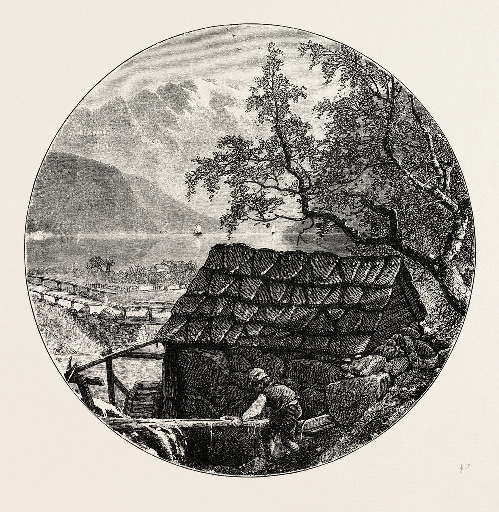 Detail of View Near Ulvik by Anonymous