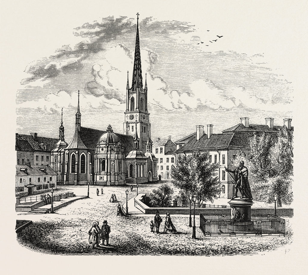 Detail of Riddarholm Church by Anonymous