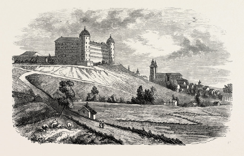 Detail of The Castle at Upsala by Anonymous