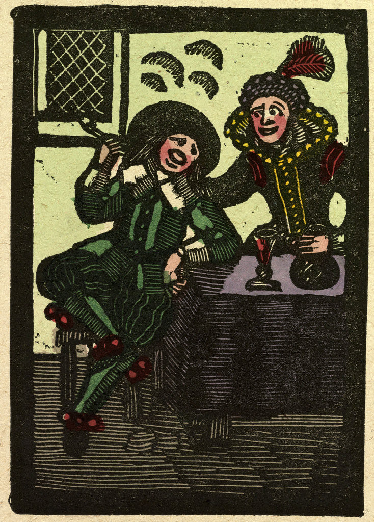 Detail of Illustration of English Tales Folk Tales and Ballads. by Anonymous