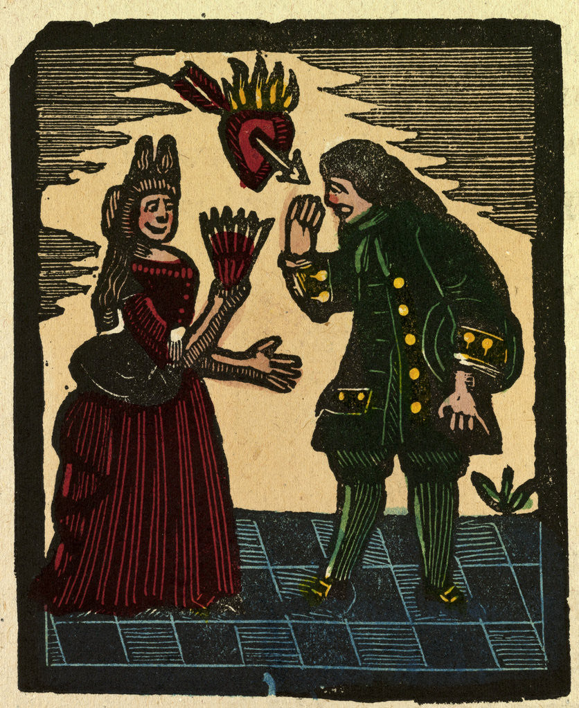 Detail of Illustration of English Tales Folk Tales and Ballads. by Anonymous
