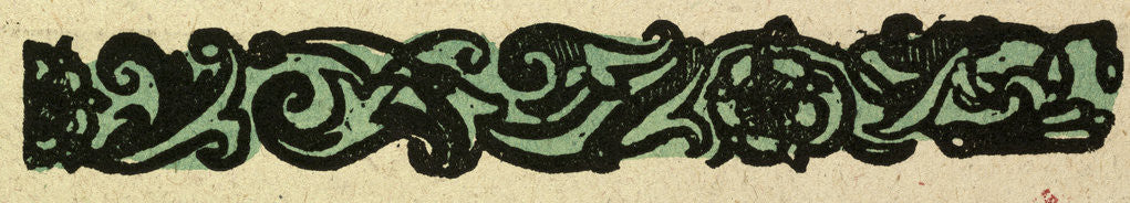 Detail of Illustration of English Tales Folk Tales and Ballads. Ornament by Anonymous
