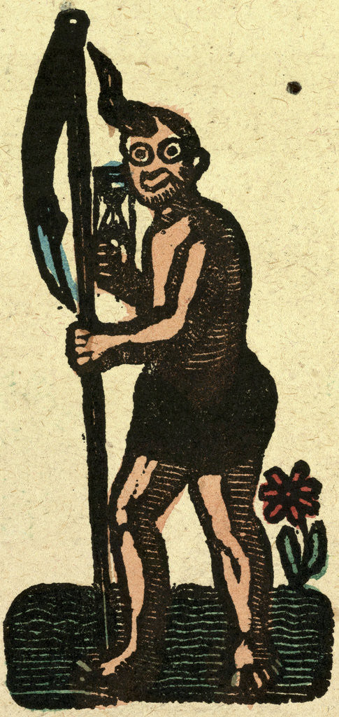 Detail of Illustration of English Tales Folk Tales and Ballads. A Man by Anonymous