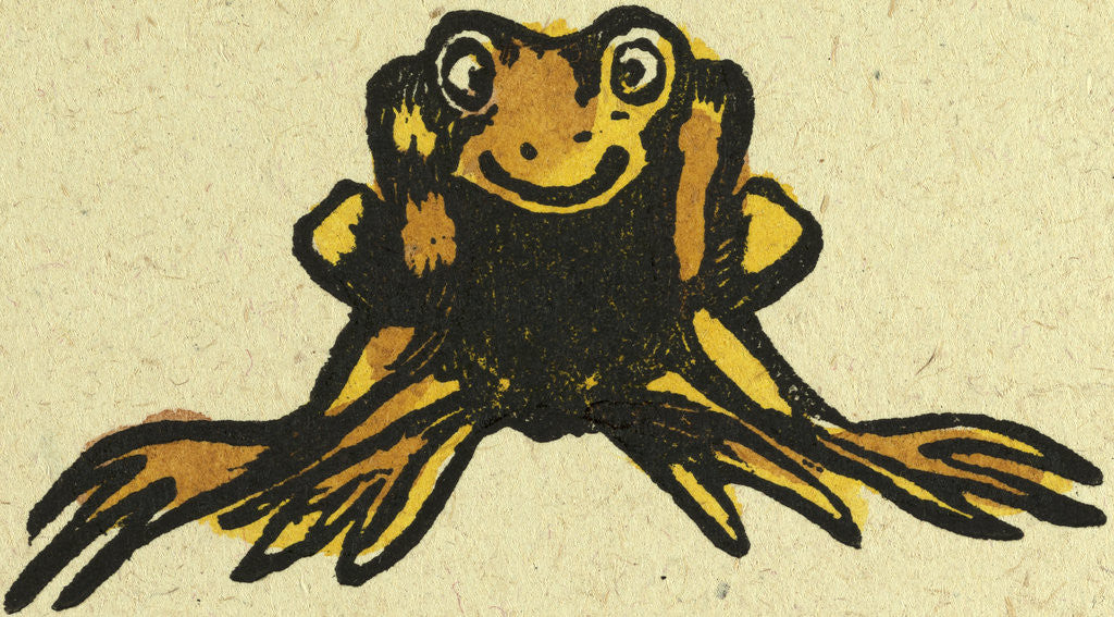 Detail of Illustration of English Tales Folk Tales and Ballads. Frog by Anonymous