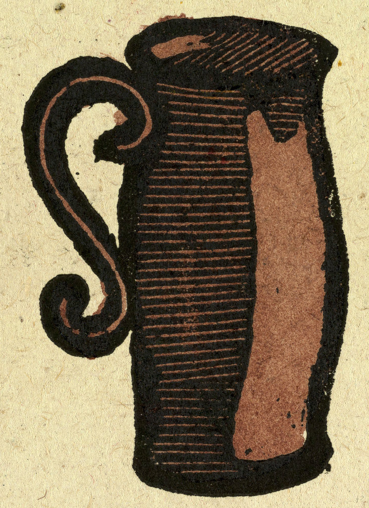 Detail of Illustration of English Tales Folk Tales and Ballads. A Tankard by Anonymous