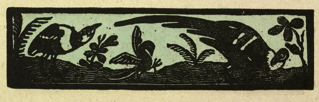 Detail of Illustration of English Tales Folk Tales and Ballads. Three Birds by Anonymous