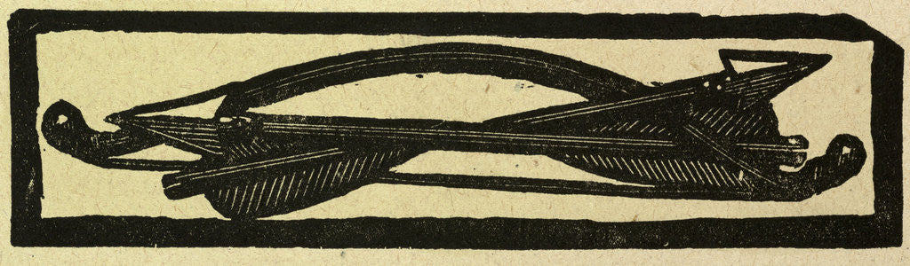 Detail of Illustration of English Tales Folk Tales and Ballads. Two Arrows and a Bow by Anonymous